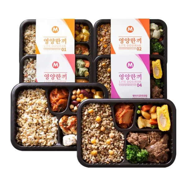 마이닭 다이어트 영양 혼밥 도시락 250g 4종, 04_병아리콩영양밥&언양식바싹불고기