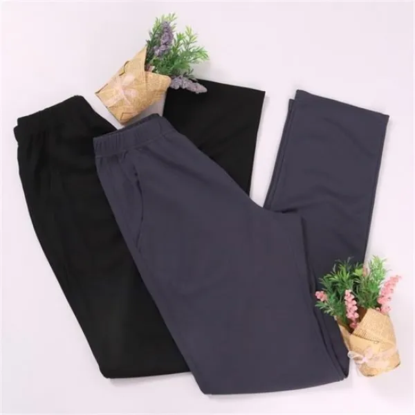  강물처럼 빅사이즈 0003l902 아이스 롱 바지 Bm235