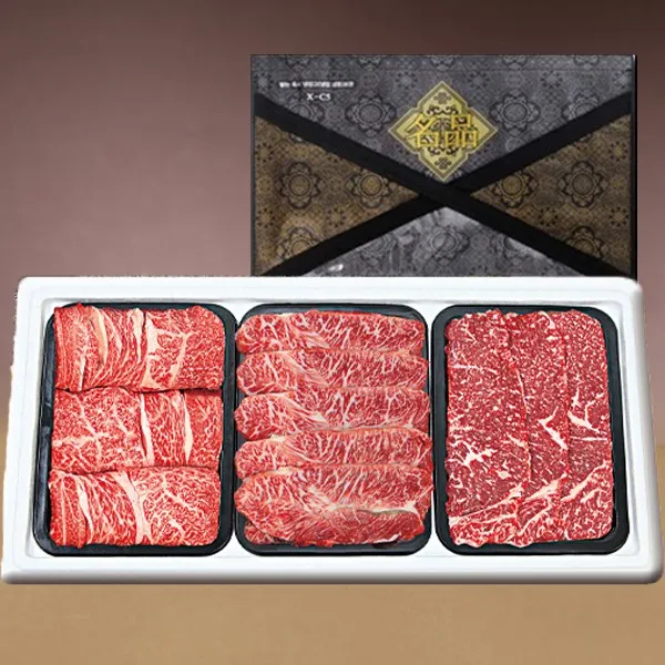 브랜드없음 [맛있다한우] 한우1등급 명품 구이3호세트 1.5kg(등심 500g+채끝 500g+안심 500g), 단품없음