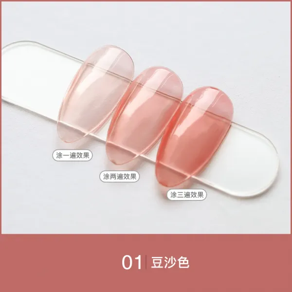 네일아트 도요 접착제 씨리얼젤 얼음 투명 색깔 땟국 탈부착가능 깡통 장정 소홍서 유행 인싸템, 1, 인싸템 땟국 （01# ）
