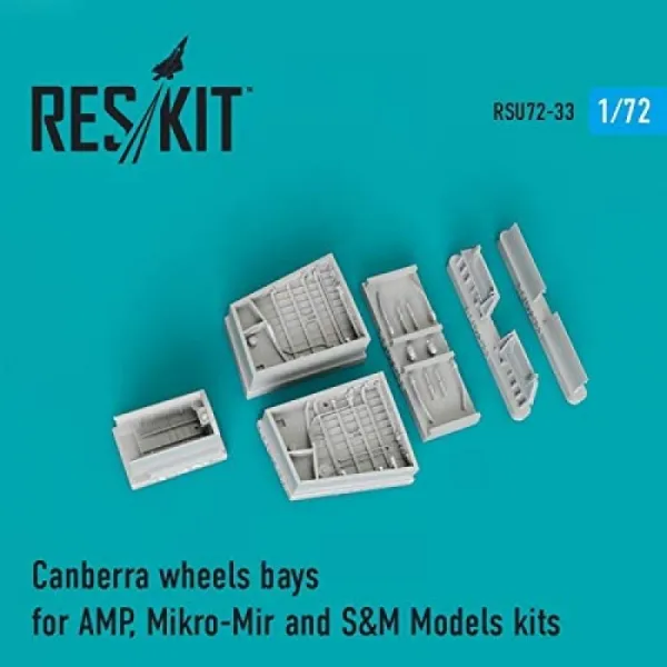 레스 키트 1/72 E.E. 캔버라 랜딩 기어 격납고 (미쿠로미루 용) 프라 모델 용 부품 RSKU72-0033
