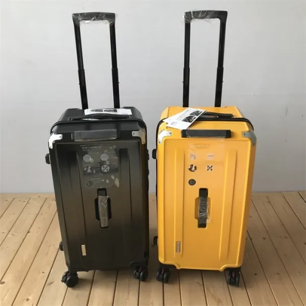 [해외제품] 캐리어 킥보드 일본판 수출 화물용 캐리어 운동 소수파 비밀 번호 잠금. 세관-115935, 02.28인치, 02.블랙
