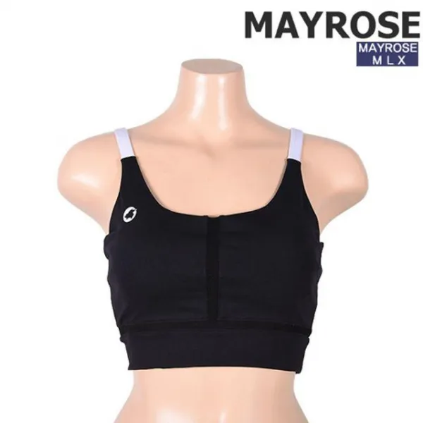 Dqa996403mlx 여름 여성 요가 스포츠 슬림 브라탑_dm_496 블랙 L