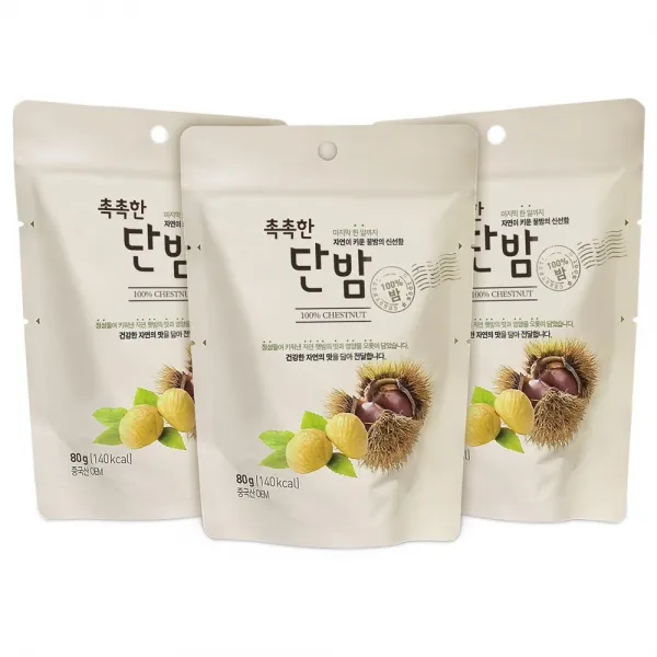 자연루 촉촉한 단밤 80g 35개입