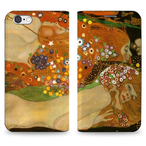  바보사랑 아이폰6s플러스_가죽다이어리커버_물뱀. Klimt