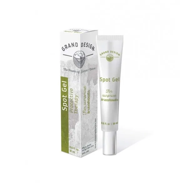 Grand Design Spot Gel- 기미 과 싸우는 강력한 티 트리 포뮬러를 사용하여 경증에서 중증의 낭포 성 을위한 Gran, 단일상품