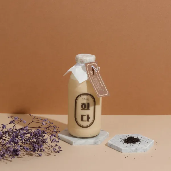 카페희다 홍차우유(밀크티) 500ml 2병