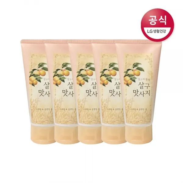 [신세계TV쇼핑]온더바디 세이 살구 스크럽 앤 클렌징폼 120g x5개, 단품