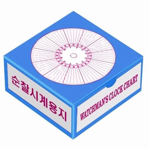 JB마트 순찰시계 기록 용지 추가소모품 출퇴근기록카드