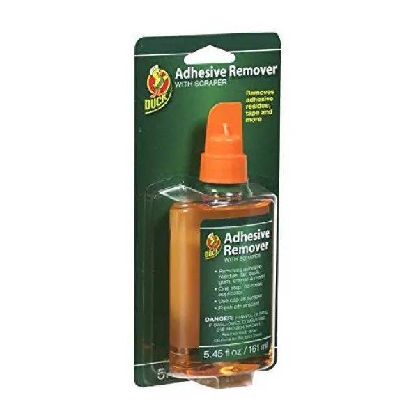 접착제제거제 Duck Brand 527263 Adhesive Remover 5.45-Ounce Bottle with Scraper Cap, Item Package Quantity = 1