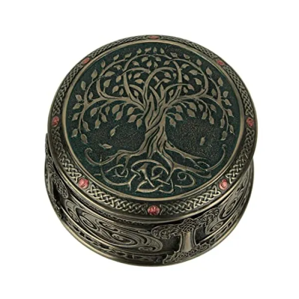 Eom Bronze 마침 인생의 장신구 상자의 영적 나무 E039707rdzxj5g8 기본 기본