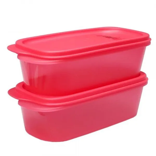 냉장 고정돈보관 용기차폐통합성수지통 선택항목 단 오백미리리터 두묶음 + 95973옷낙, 응●500ML-2단