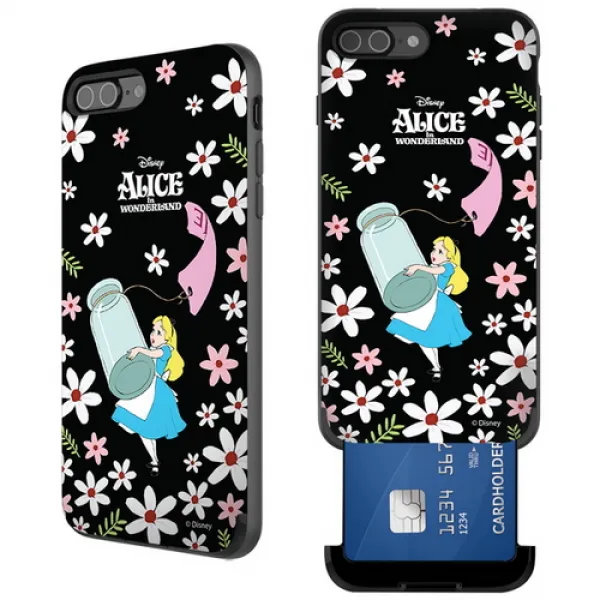  바보사랑 아이폰7플러스 디즈니 정품 앨리스 카드슬롯 케이스 데이지 앨리스