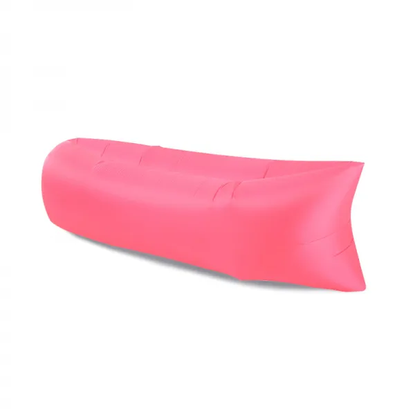 야외 공기침대 공기충전 편리한 에어침대 뮤직 부분적인 소파 침낭 싱글 휴대용 캠핑 비치, T14-핑크 찢어짐방지 두꺼운 하