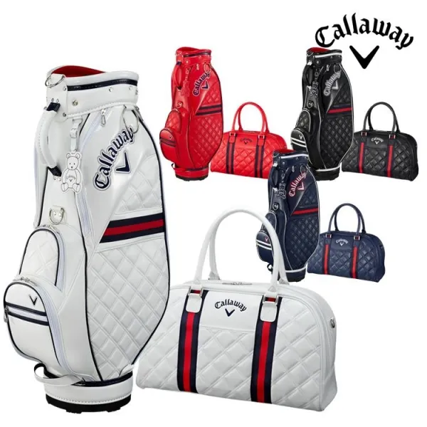 캘러웨이골프 캘러웨이 PU 스포츠 여성 골프백세트 CALLAWAY PU SPORT GOLF BAG SET 골프가방 골프백 골프용품, 블랙