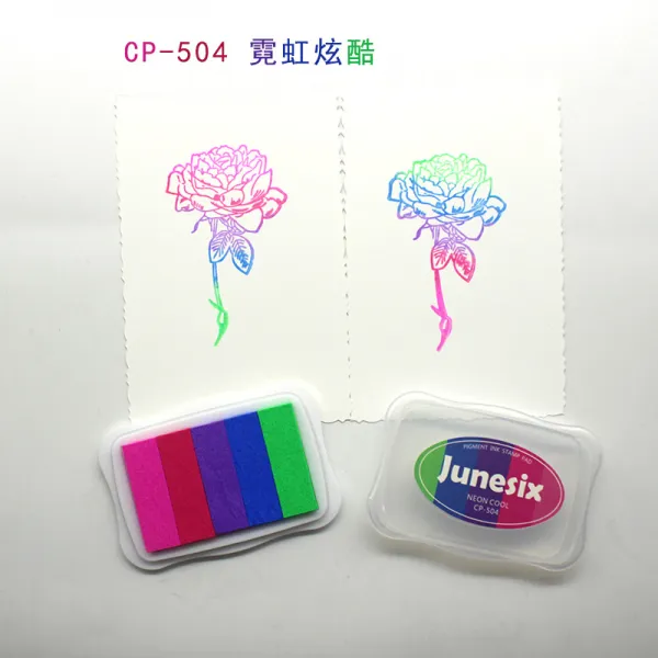 스탬프 CP/SR고무도장 지우개 도장 점차변화 인쇄받침대, 기본, T10-CP-504밝은레드 현학과