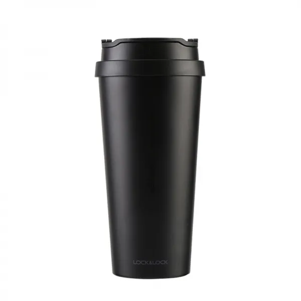 악단추 (LOCK&LOCK) 스테인리스강 보온컵 차재 덤 물컵 비즈니스 커피잔 540ml 블랙 LHC4151BLK, 상세페이지 참조
