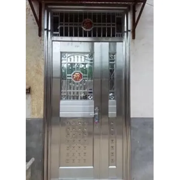 Dipylon 더블도어 304스테인리스방도문양문마을안전문백강문가용단문우자모문 육각복