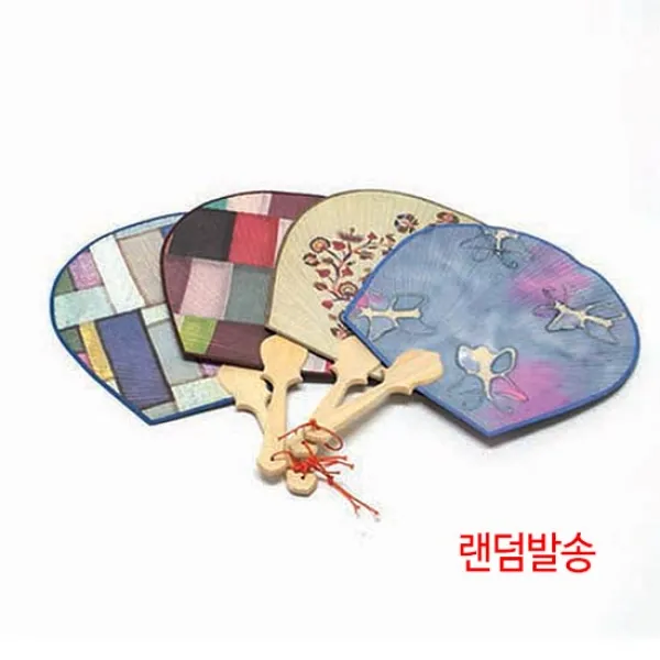 국산 한지 패턴 부채 l 전통 민속부채 외국인선물 종이, 상세페이지참조