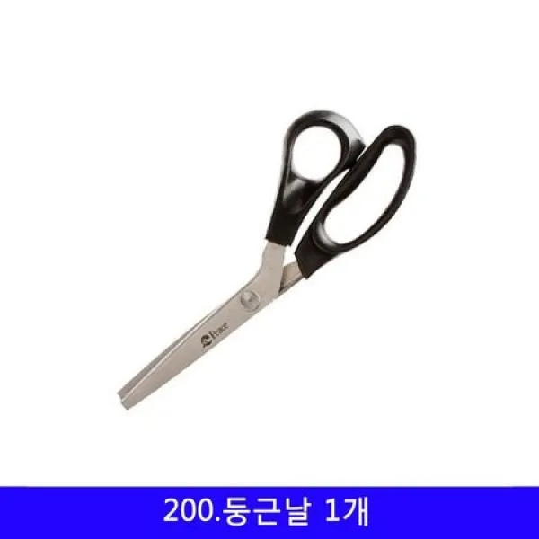  멸치쇼핑 Jor 평화 핑킹가위 200/둥근날/1ea 풀 식가위 가위집
