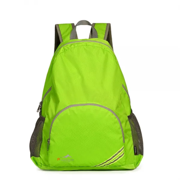 야외 스포츠 접이식 초경량 방수 하이킹 등산 여행 가방 과일 그린