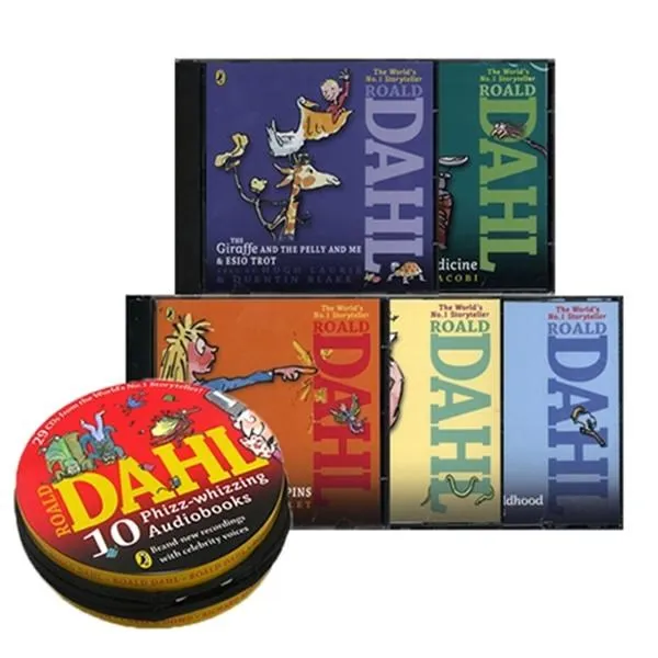애플리스 New Roald Dahl 16종 오디오 세트 Audio CD 40장 비축약