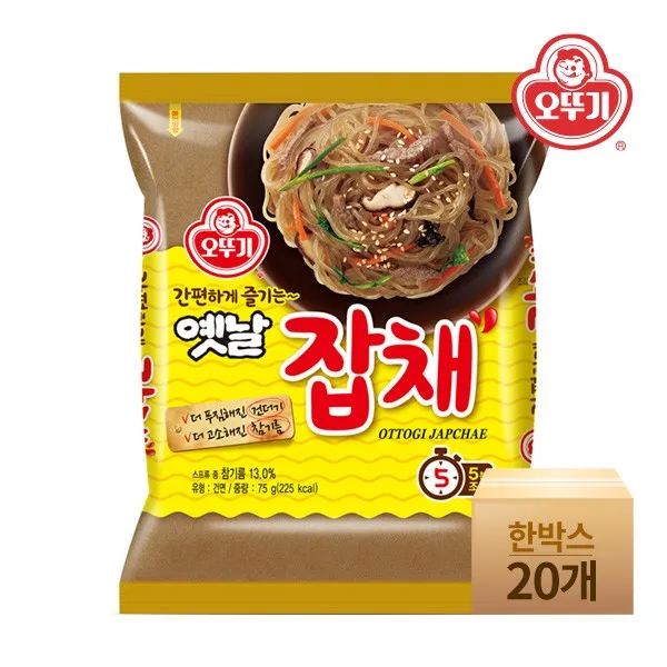 오뚜기 옛날잡채(봉지)75gx20개, 1개