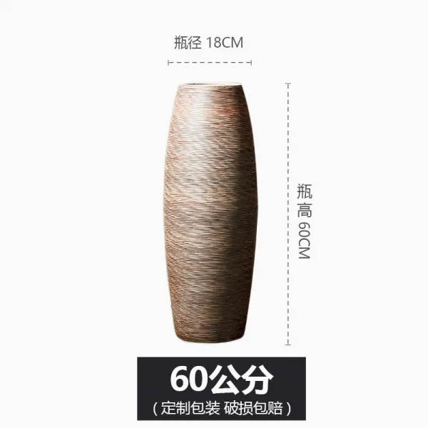 화병 라지 건화 유럽식 화병 세트 거실 현관 장식 모던세라믹화병-24359, 옵션01