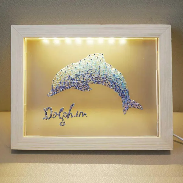 쌀 낟알 핸드메이드 못 그림 DIY 감돌다 입체 재료 트로피칼 제작 장식, 돌핀 등 포함 규빅  _감지 _룩 배터리