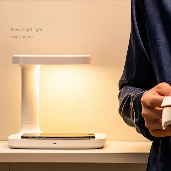midea 스마트 무선 충전기 데스크 램프 탁상등 LED 스탠드 조명