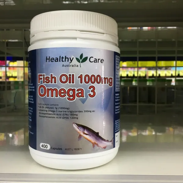 헬씨케어 Healthy Care Fish Oil 헬시케어 피쉬오일 1000mg 오메가3 400캡슐x2팩, 2팩
