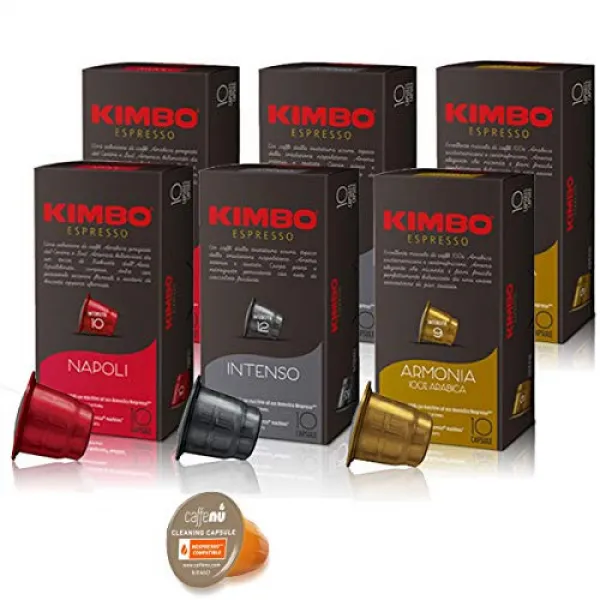 금보 Kimbo 커피 네스프레소 머신용 호환 캡슐 3종각2상자 (합계6 상세트), 본문참고, 본문참고