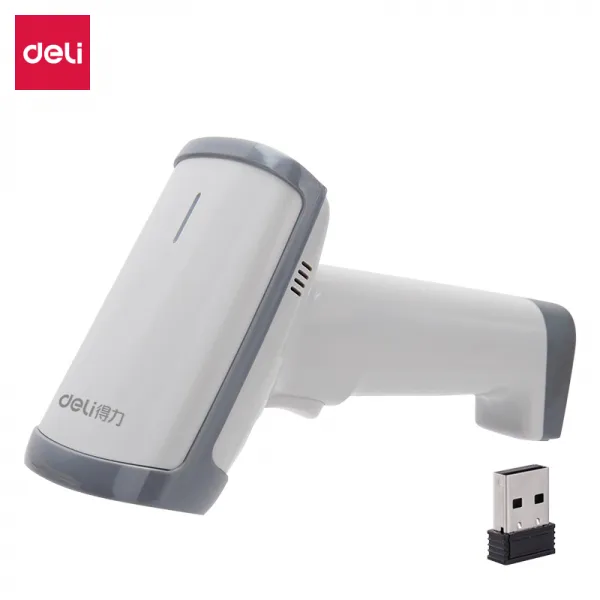 행복한우리 핸드드접시 유능한 14950W 무선 QR코드 금전등록기 스캐너비코드 포인트 손잡이 카운터, 14950W 그레이화이트 색깔 무선