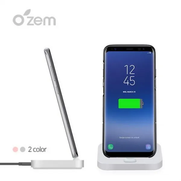  바보사랑 갤럭시s10e 메탈 스탠드 충전거치대 C타입메탈스탠드충전거치대/실버