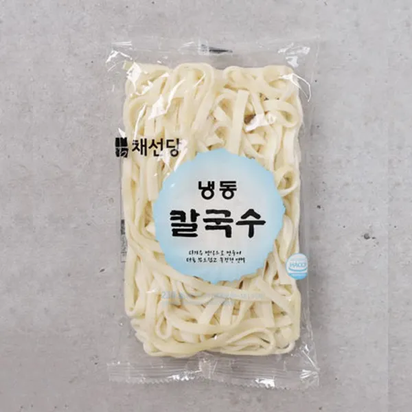 채선당 칼국수면 230gx10개 쫄깃쫄깃한 냉동 칼국수면 x10EA-x68KG
