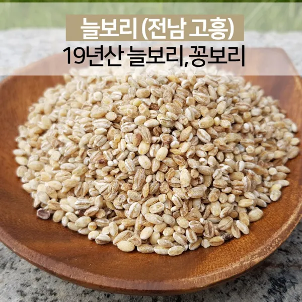 진도장모와서울큰사위 늘보리쌀 꽁보리 비빔밥 쌀 햅곡 [19년산 고흥], 1개, 2kg