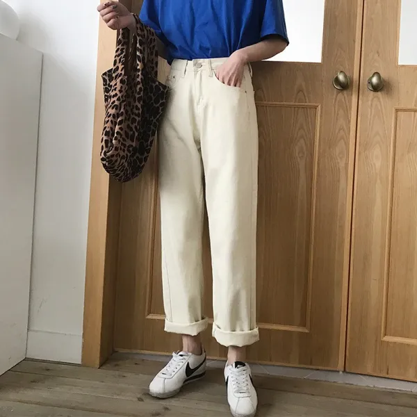 머머다 머머다 여성 일자핏 청바지 와이드핏 데님팬츠 봄 신상03 Ssq03 585111396896