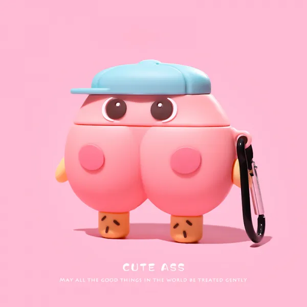 철갑 소보 에어포즈 프로 보호 에어포즈3 케이스 2세대 블루투스 무선 헤드폰 팟 충전 3세대 소프트 실리콘, AirPodspro3모자 액실리콘 증