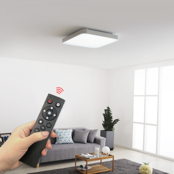 YESLIGHTING 삼성칩 고급형 시스템 화이트 리모컨방등LED60W (PRSP60)PRR 국산KC획득 천장/실링라이트