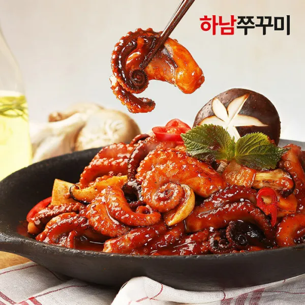 하남쭈꾸미 500g 5팩, 단일상품, 옵션01/ 보통매운맛 5팩