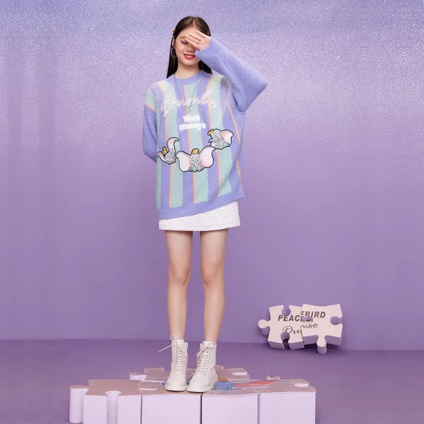 비즈샤인 울니트 보머 연명 태평조 앙고라 풀오버스웨터 여성 동면 A6eea 4752