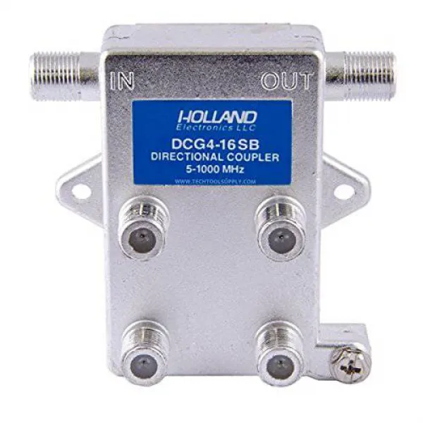 4 포트 탭 / 방향성 커플러 - 16dB 4 Port Tap/Directional Coupler - 16dB, 상세내용참조