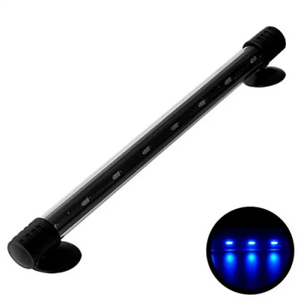  바보사랑 Led 수중등 30cm 블루 4w 어항조명 수족관등 단품