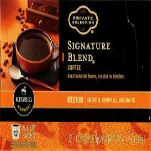 Private Selection Signature Blend Coffee K-Cups 12 Ct (Pack of 2) 비공개 선택 시그너처 블렌드 커피 K 컵 12 개입 (2 개, 1