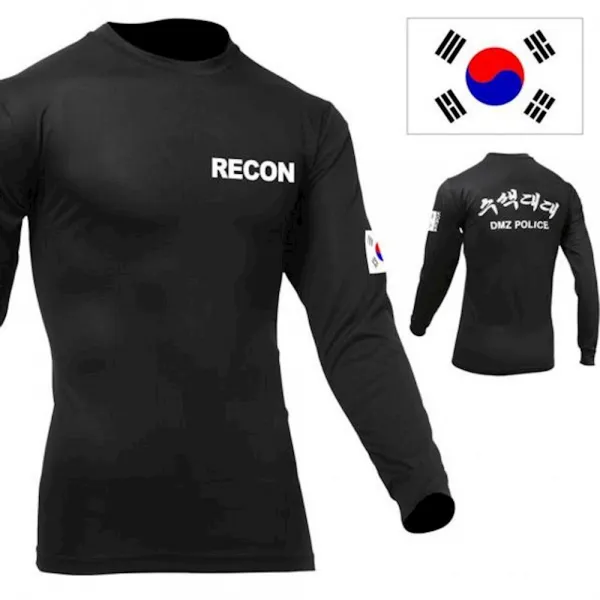 수색 긴팔 티셔츠 청 반바지 라운드넥티셔츠 수색티셔츠 데님 긴팔티셔츠