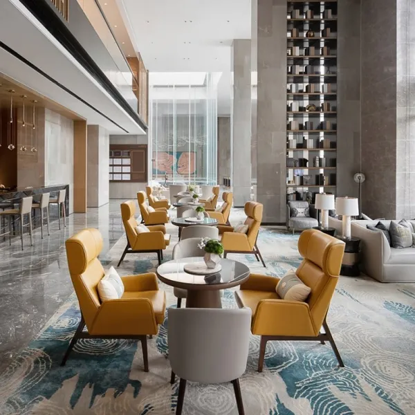 Dipylon 로비 협상소파 심플하고 모던한 매점매석부 응접객 고급상담 테 오렌지 캐주얼 소파