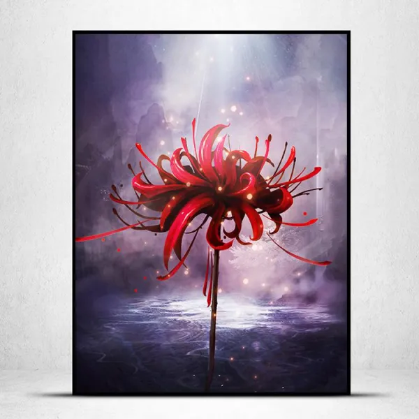 SM직구 무덤꽃 말리피센트 보석십자수 DIY 액자만들기 취미, 1개, 45*65CM