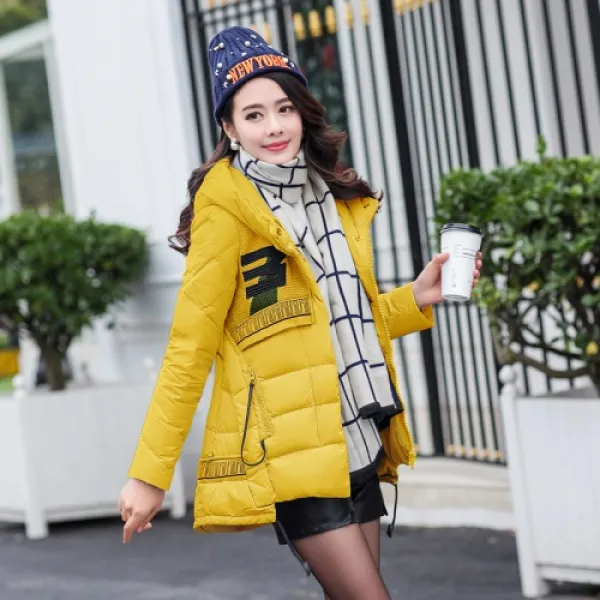 [해외]여성상의 > 캐쥬얼 점퍼/자켓 여성 캐쥬얼점퍼 / 아우터 Evan 2015 winter new Korean fashion casual loose hooded short down jacket 1165236 (배