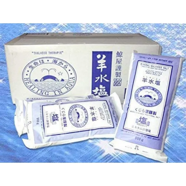일본 미용 입욕제 양수 소금 500g× 20포대 미네랄, 해양 심층수 이온 등을 인체 용액과 마찬가지로 배합, 1