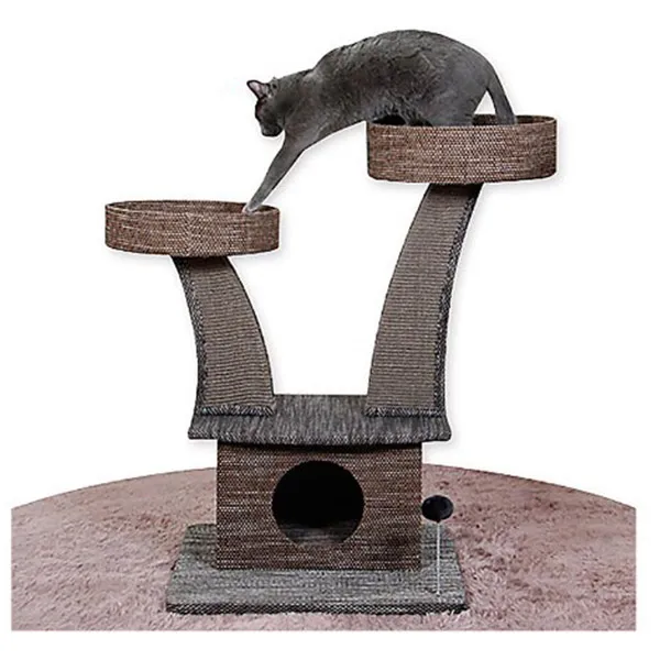 펫모닝 직조캣타워 기둥2개 고양이캣타워 CF733, 단품